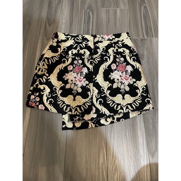 For Love And Lemons Black and Pink Mini Skirt - Picture 3 of 8